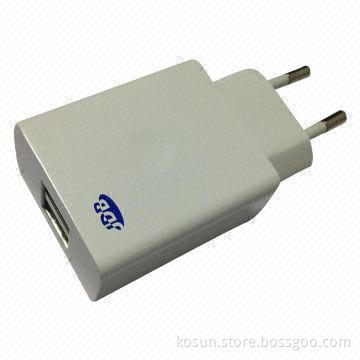 Mobile Phone Charger with CE, RoHS, FCC, CCC Marks